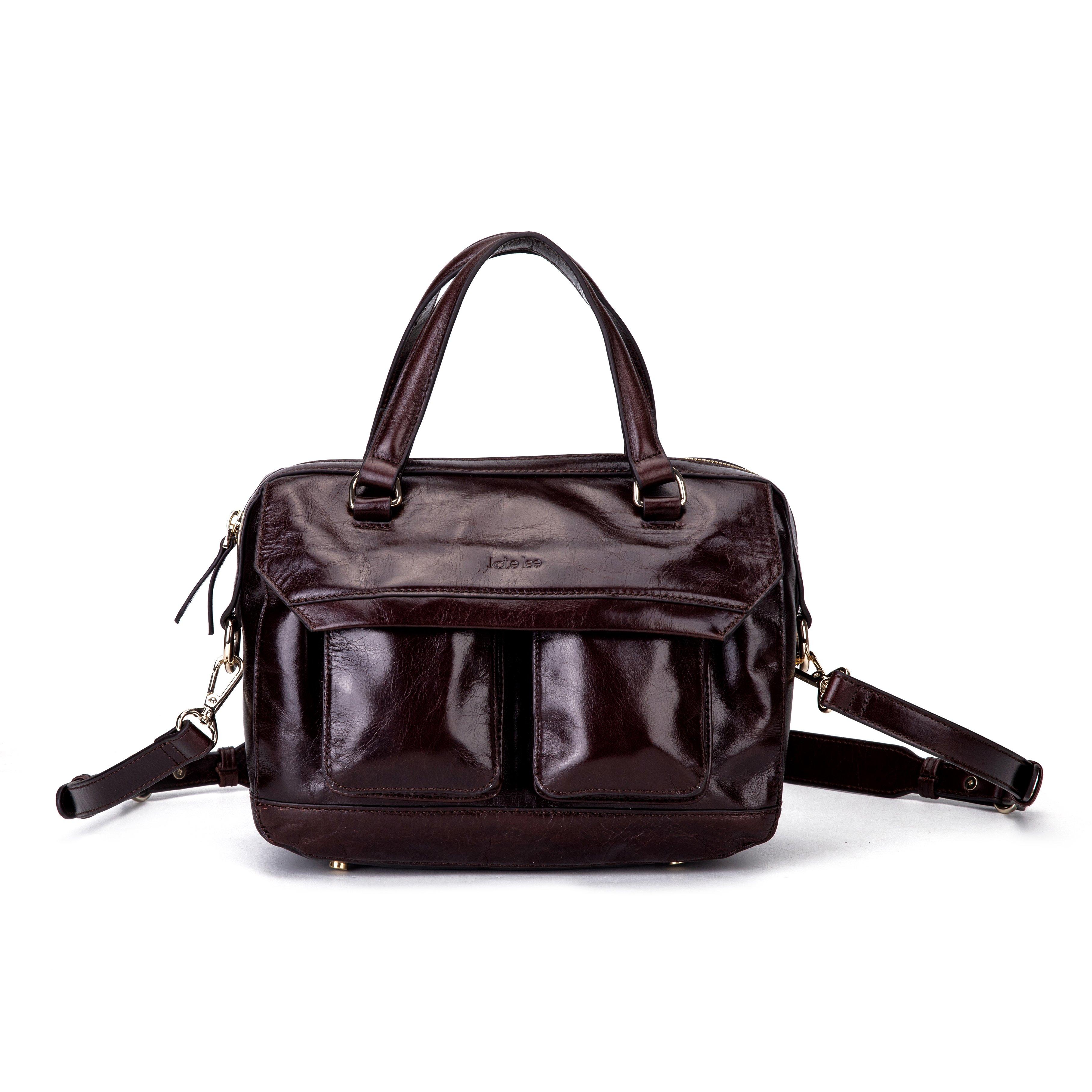 Image of M Fiona Acajou Schultertasche Damen Dunkelrot ONE SIZE