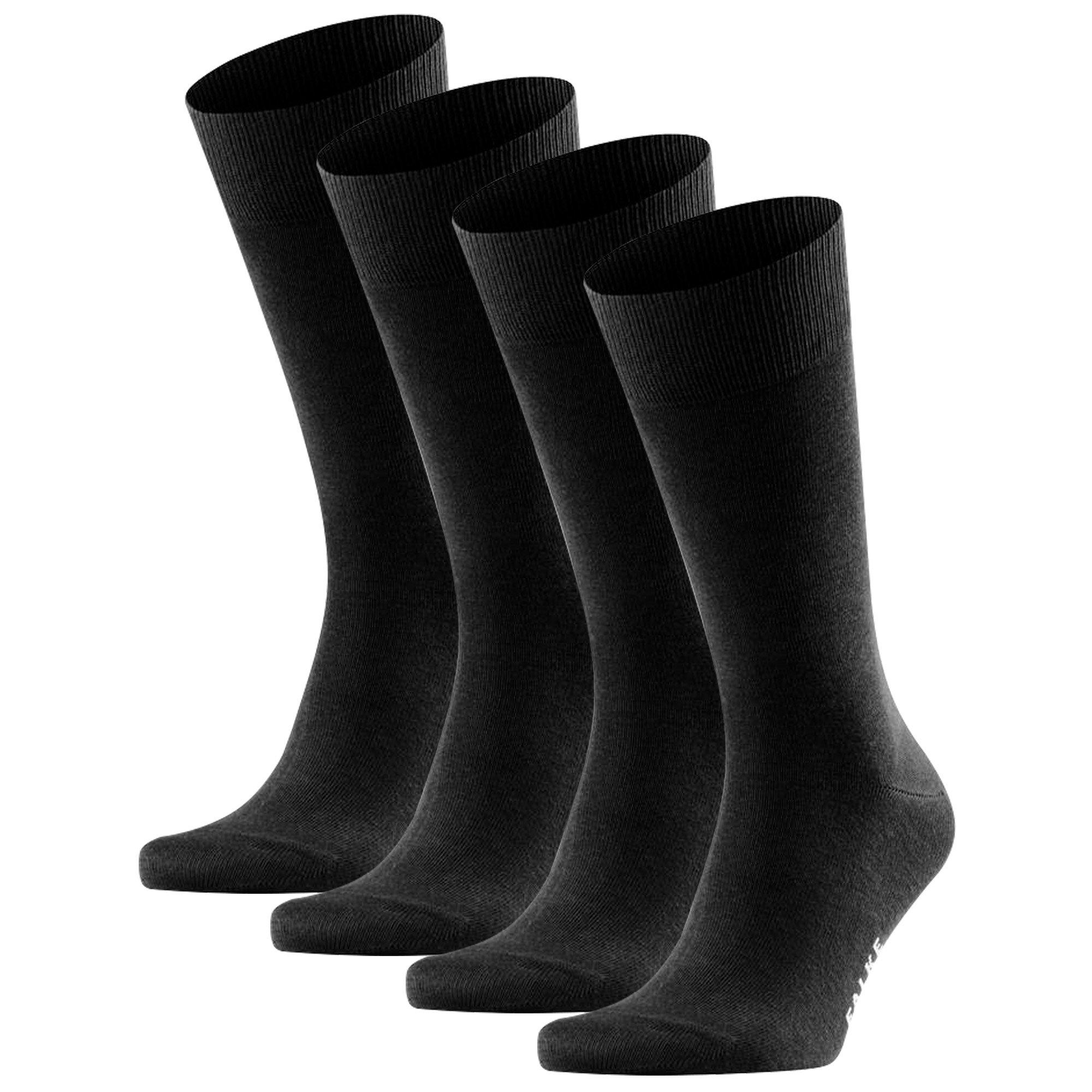 Image of Socken 4er Pack-falke Happy Dp So Herren Schwarz 39-42