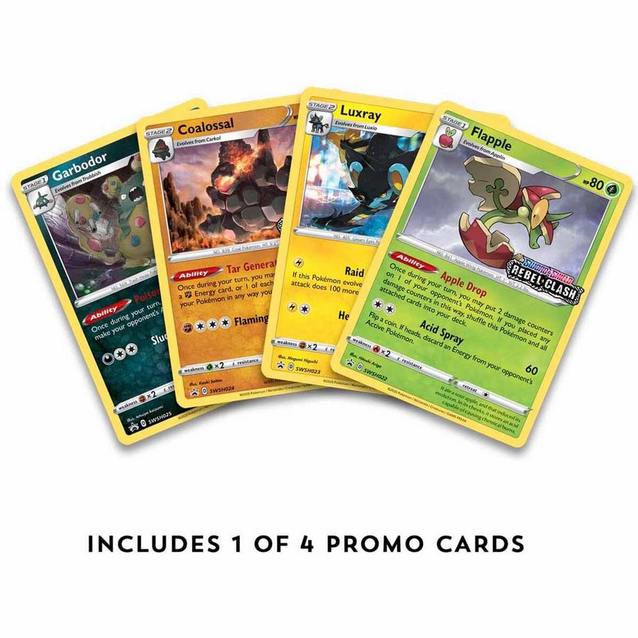 Pokémon  Sword & Shield Rebel Clash Build & Battle Prerelease Kit 