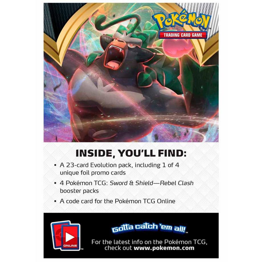 Pokémon  Sword & Shield Rebel Clash Build & Battle Prerelease Kit 
