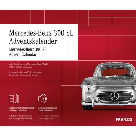 FRANZIS  Adventskalender Mercedes 300 SL 1:43 
