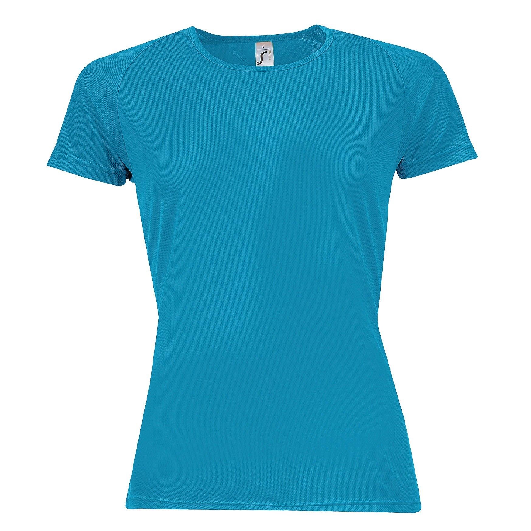 Image of Sporty Tshirt, Kurzärmlig Unisex Aquamarine XXL