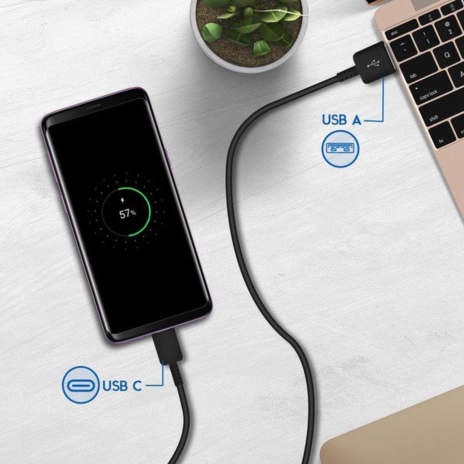 SAMSUNG  EP-DG930 câble USB 1,5 m USB A USB C Noir 