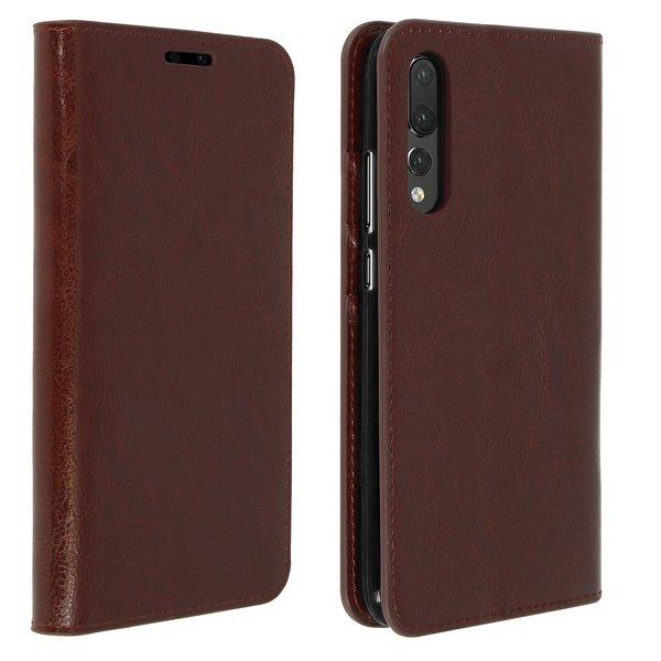 Avizar  Étui folio Cuir Marron Huawei P20 Pro 