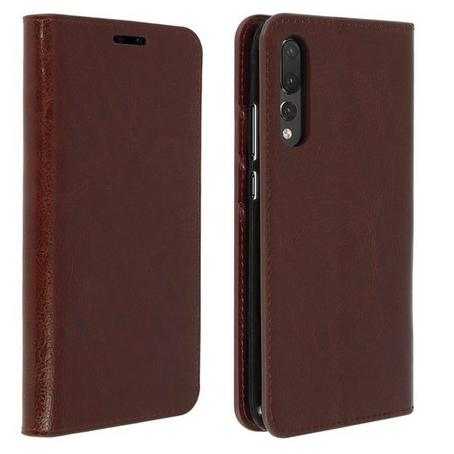Avizar  Cover Echtleder Huawei P20 Pro Braun 