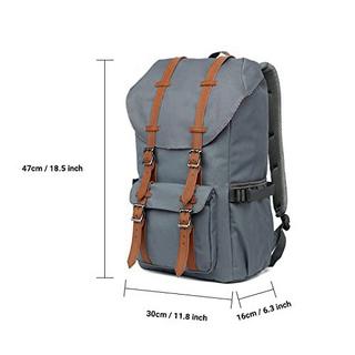 Only-bags.store Rucksack Schöner und durchdachter Tagesrucksack mit Laptopfach für 14-Zoll-Notebook für Schule,  