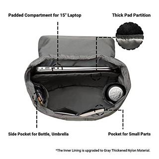 Only-bags.store Tagesrucksack mit 14-Zoll-Laptopfach  