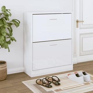 VidaXL Armoire à chaussures bois d'ingénierie  