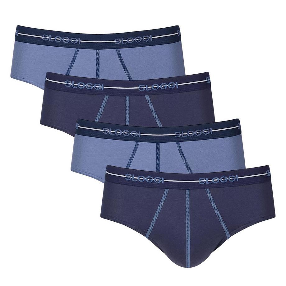 Slip  Pack de 4 Conforme à la silhouette-Start midi C4P box