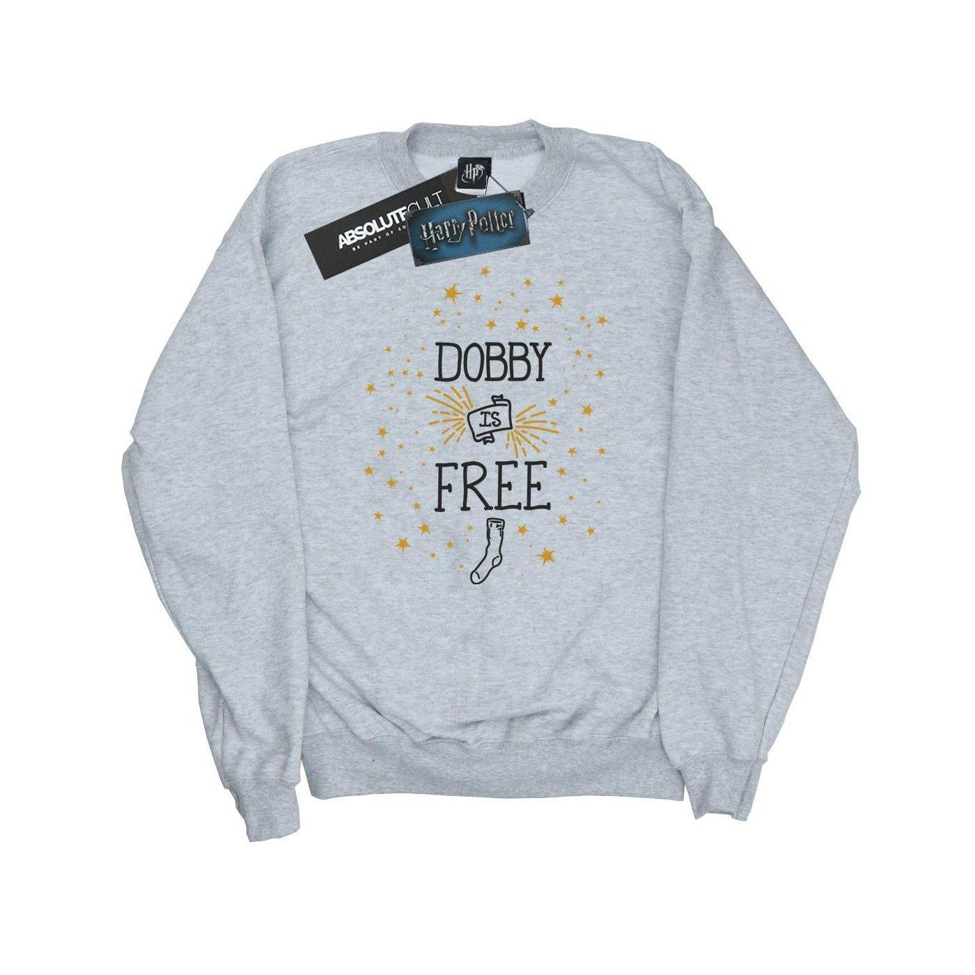 Image of Dobby Is Free Sweatshirt Damen Grau L