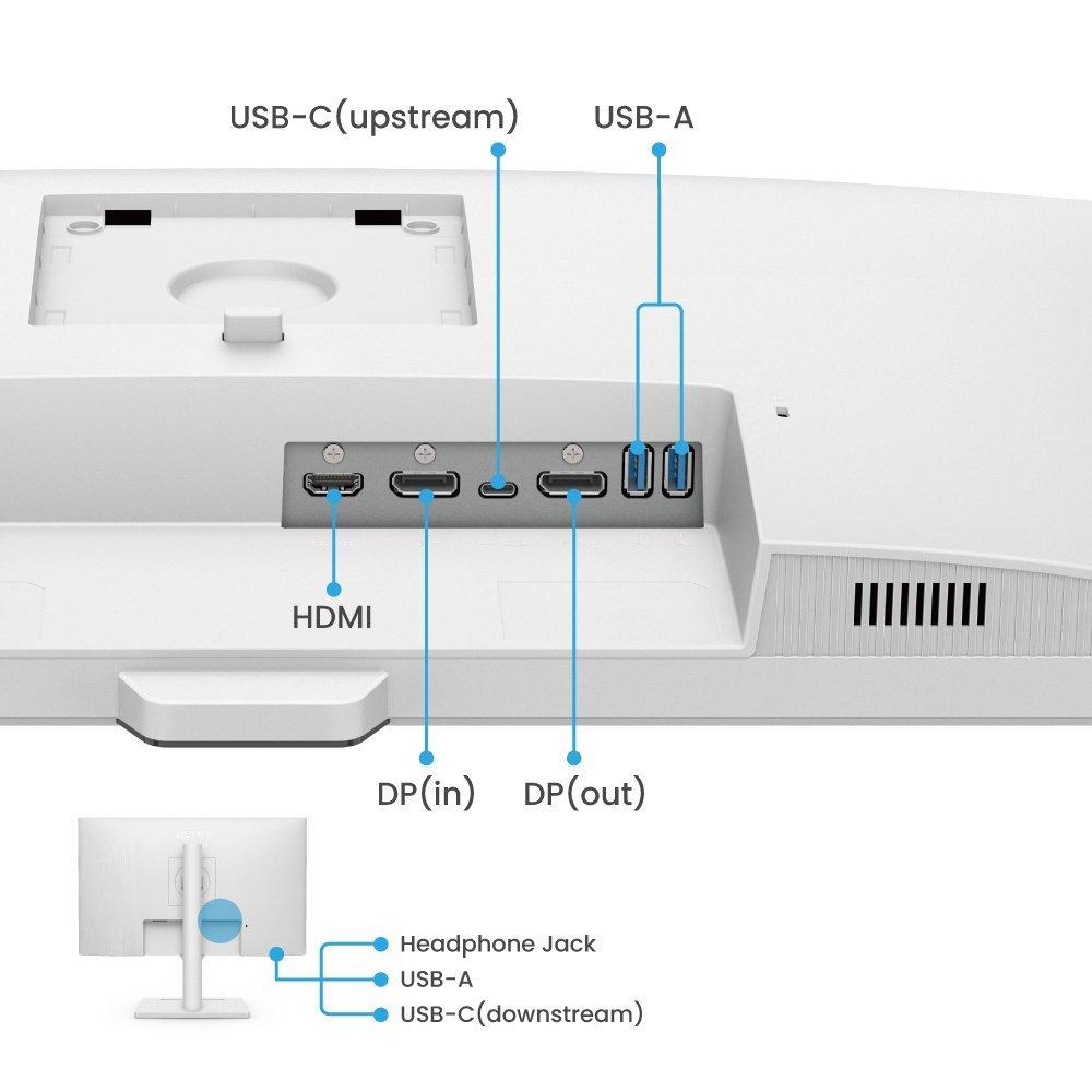 BenQ  GW3290QT Computerbildschirm 68,6 cm (27") 2560 x 1440 Pixel Quad HD LED Weiß 