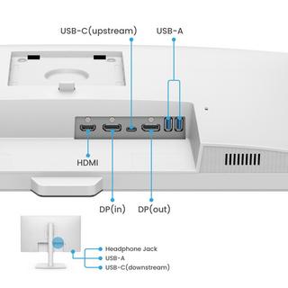 BenQ  GW3290QT écran plat de PC 68,6 cm (27") 2560 x 1440 pixels Quad HD LED Blanc 