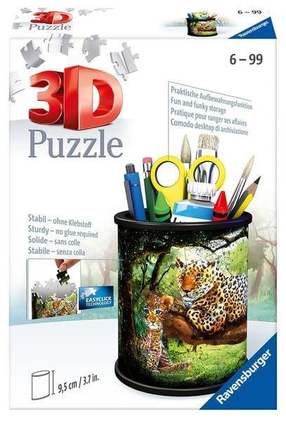 Ravensburger  3D Puzzle Ravensburger Utensilo Raubkatzen  54 Teile 