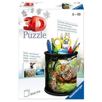 3D Puzzle Ravensburger Utensilo Raubkatzen  54 Teile