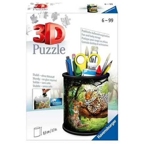 Ravensburger  3D Puzzle Ravensburger Utensilo Raubkatzen  54 Teile 