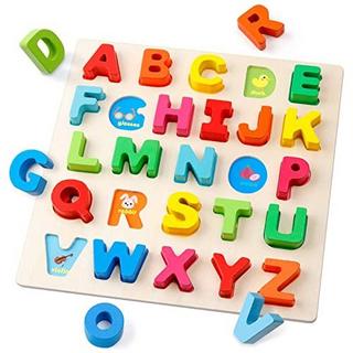 Activity-board  Puzzle alphabet en bois anglais ABC 