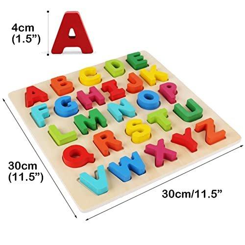 Activity-board  Puzzle alphabet en bois anglais ABC 