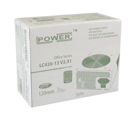 LC-POWER  LC420-12 V2.31 alimentatore per computer 350 W 20+4 pin ATX ATX Grigio 