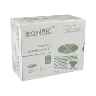 LC-POWER  LC420-12 V2.31 unité d'alimentation d'énergie 350 W 20+4 pin ATX ATX Gris 