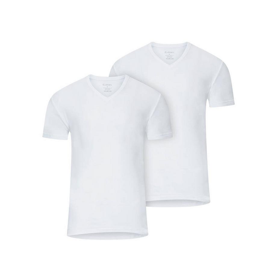 JOCKEY Modern Classic T-Shirt Scollo a V Confezione da 2  
