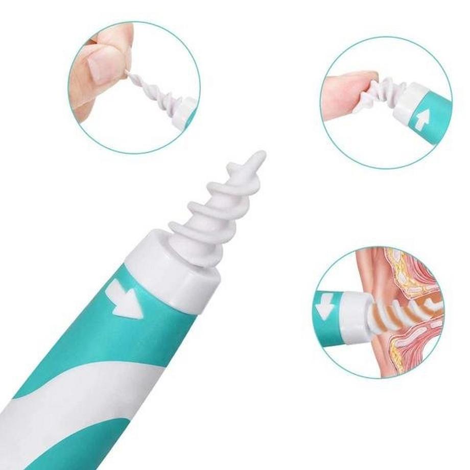 B2X  Extracteur de cérumen, 16 embouts remplaçables 