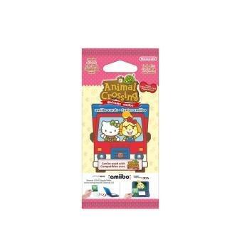 Nintendo  Paquet de 6 Cartes Animal Crossing Sanrio Welcome Amiibo 