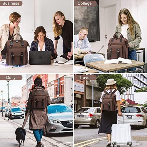 Only-bags.store Sac à dos pour ordinateur portable 15.6 pouces avec pochette pour câble de données et port de chargement USB  