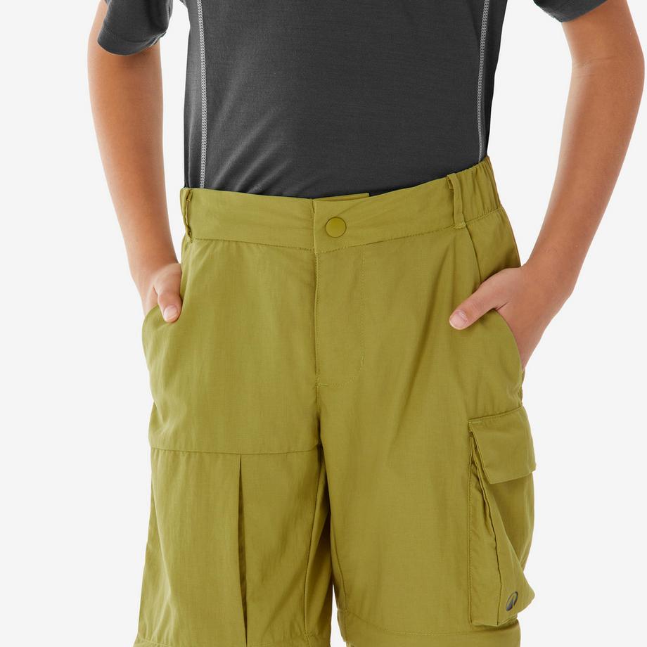 QUECHUA  Pantaloni trasformabili bambino trekking 