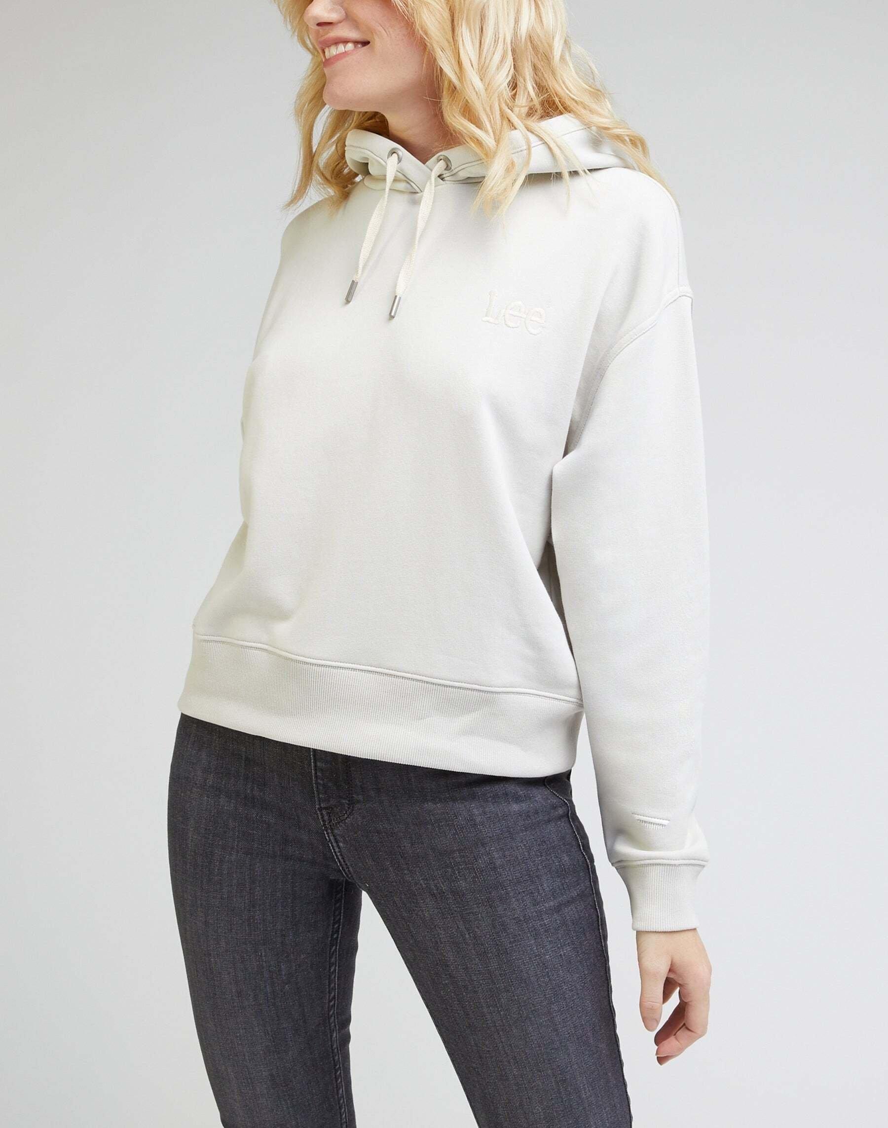 Image of Kapuzenpullover Essential Hoodie Damen Taubengrau XS