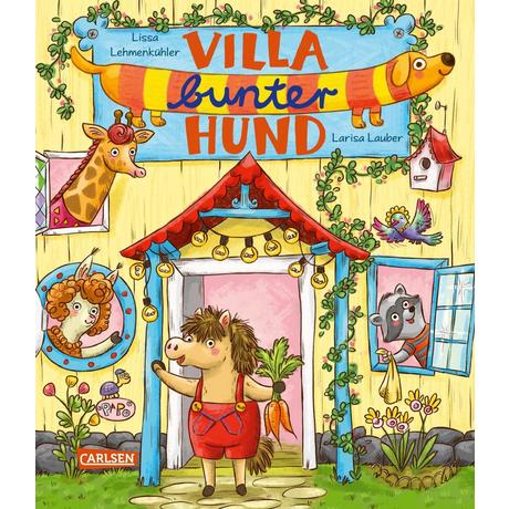 Villa bunter Hund Lehmenkühler, Lissa; Lauber, Larisa (Illustrationen) Gebundene Ausgabe 