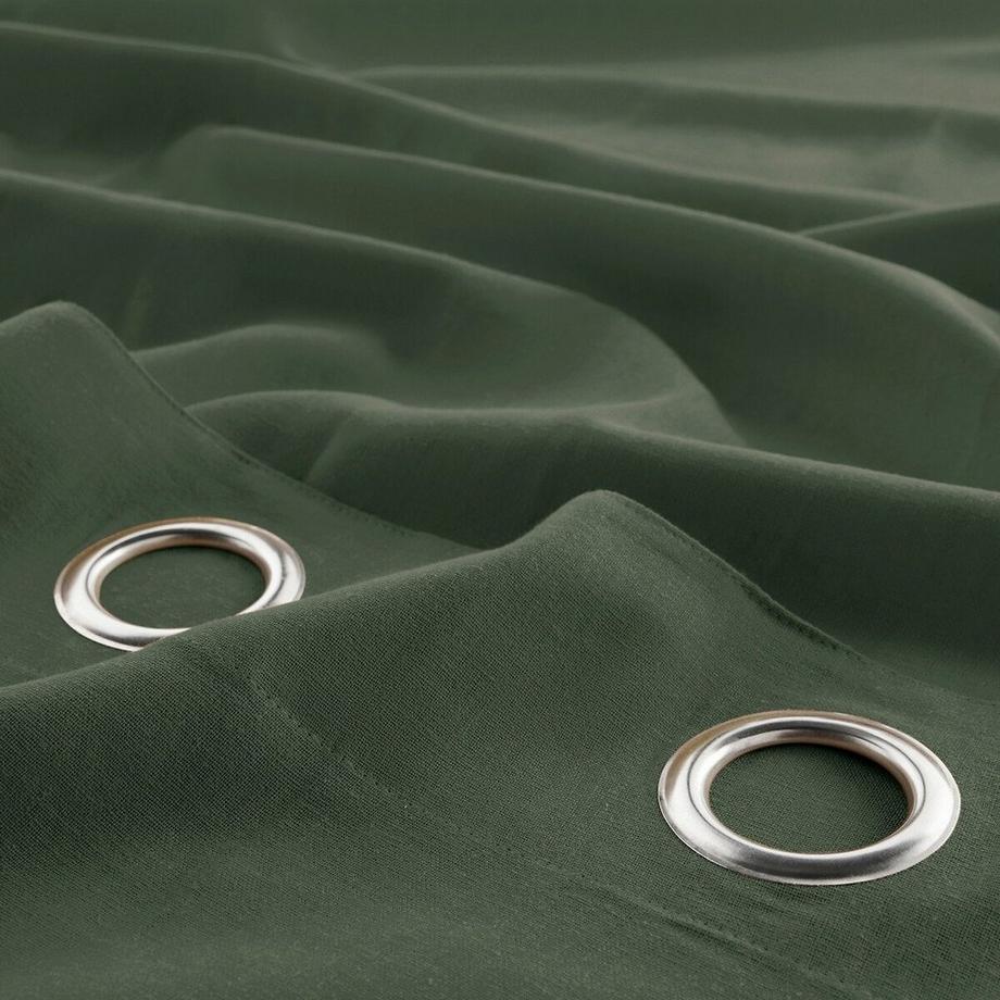 La Redoute Intérieurs  Rideau lin/viscose oeillets Odorie 