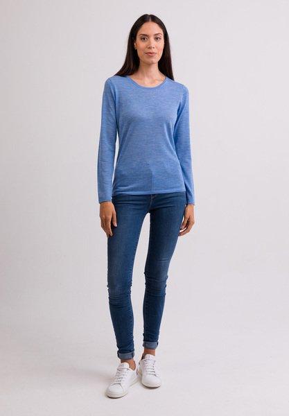 CASH-MERE.CH Kaschmir Rundhals Pullover  