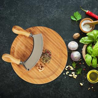 Northix Couteau à découper à double revêtement avec planche  