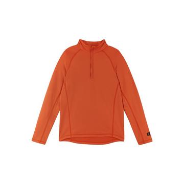 Kinder Fleeceshirt Ladulle Red Orange