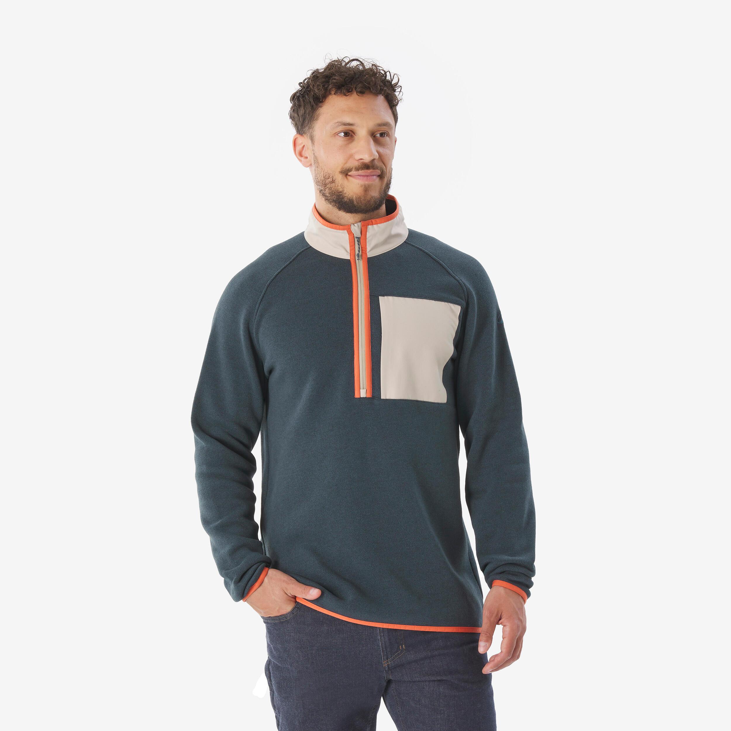 QUECHUA Pullover da trekking Half Zip  