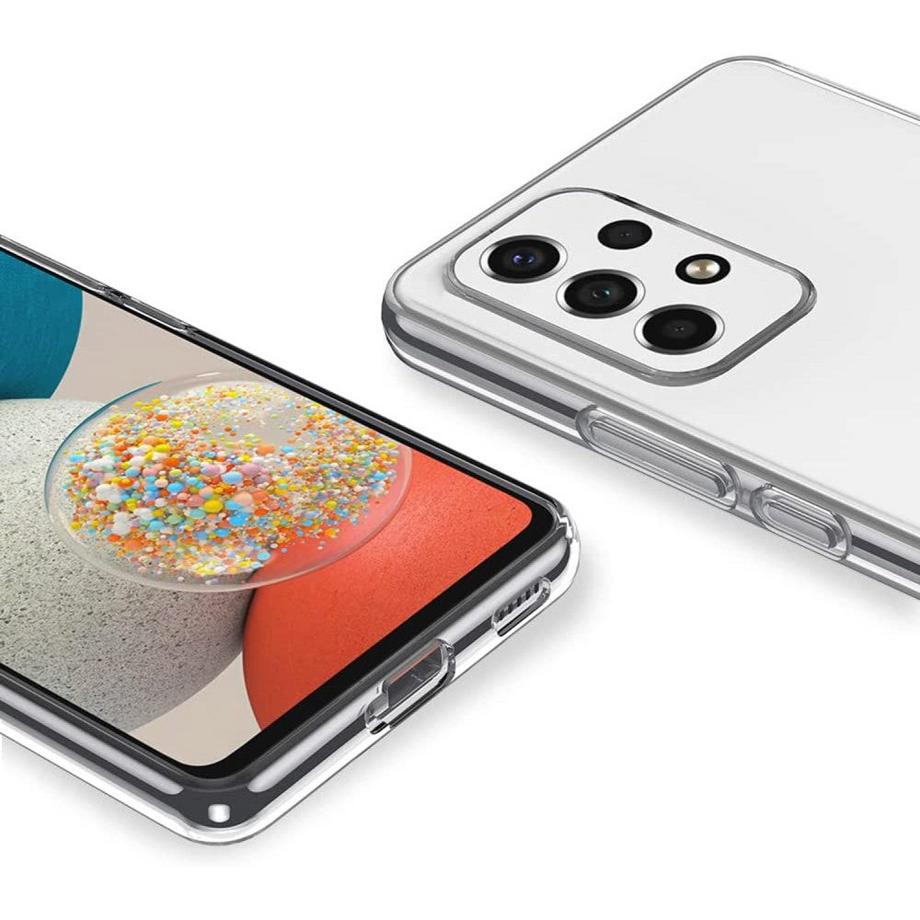 Cover-Discount  Galaxy A53 5G - Silikon Hülle Inkl. Glas Transparent 