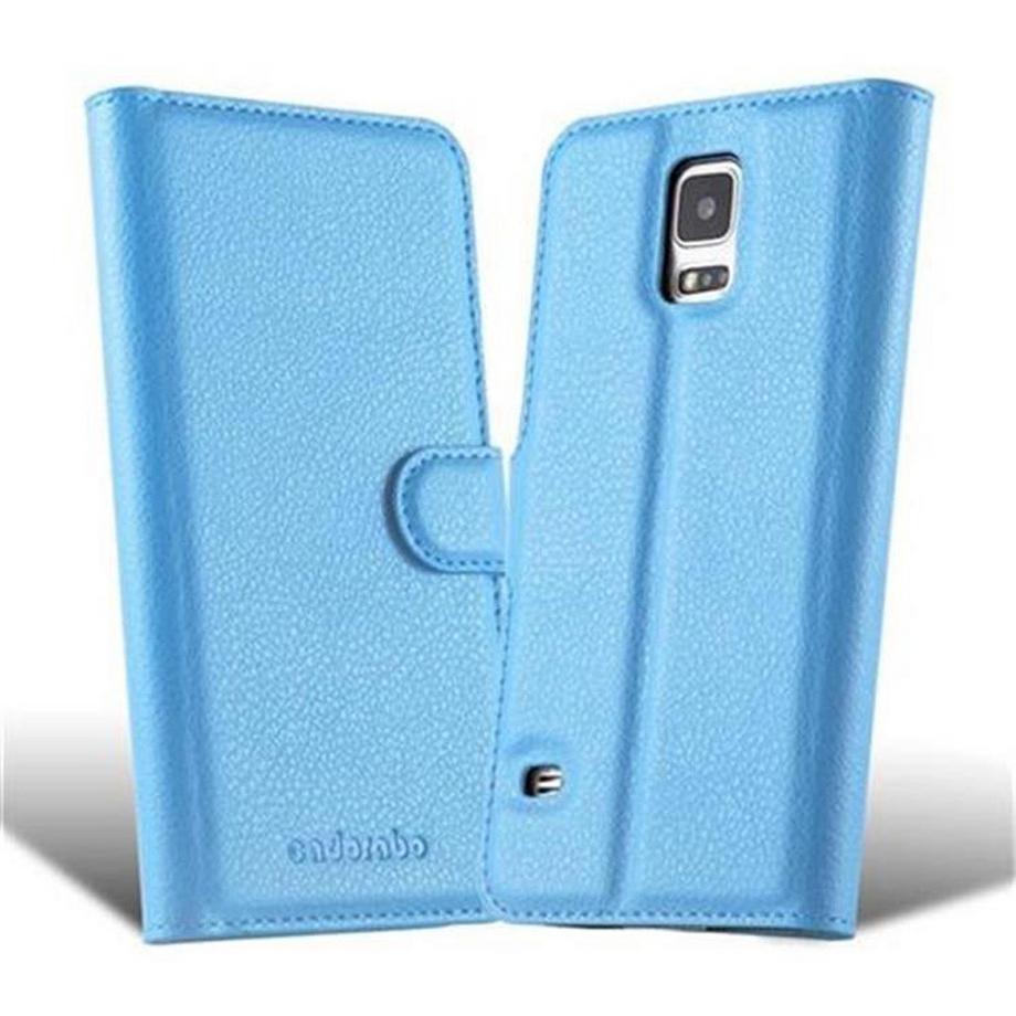 Cadorabo  Hülle für Samsung Galaxy S5 / S5 NEO Standfunktion, Kartenfach 