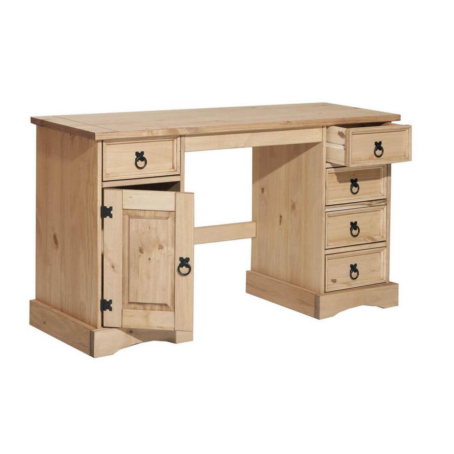 mutoni Scrivania Visaro in pino naturale 140x48  