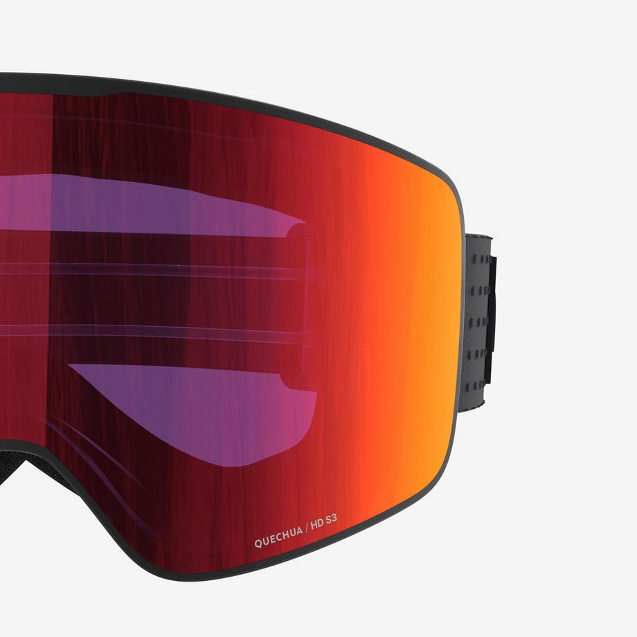 WEDZE  Skibrille Zylindrisch HD Schönwetter 