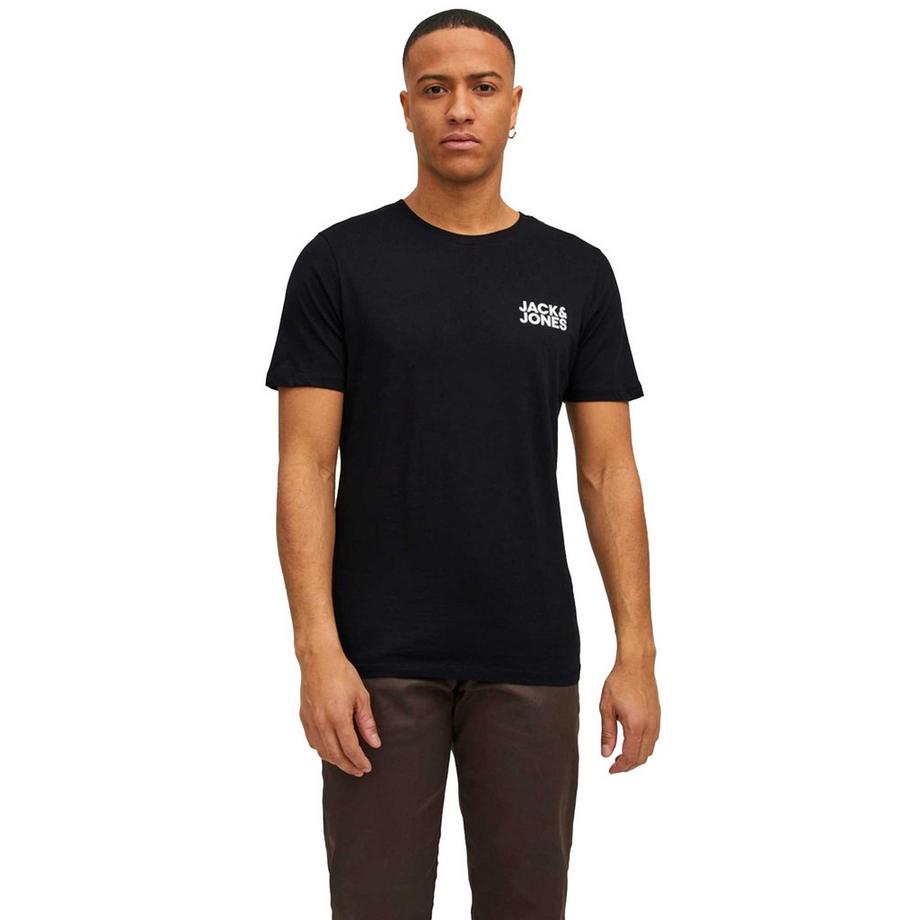 JACK & JONES  Maglietta Uomini Confezione da 6 Vestibilità confortevole-JJECORP LOGO TEE O-NECK 3PK 