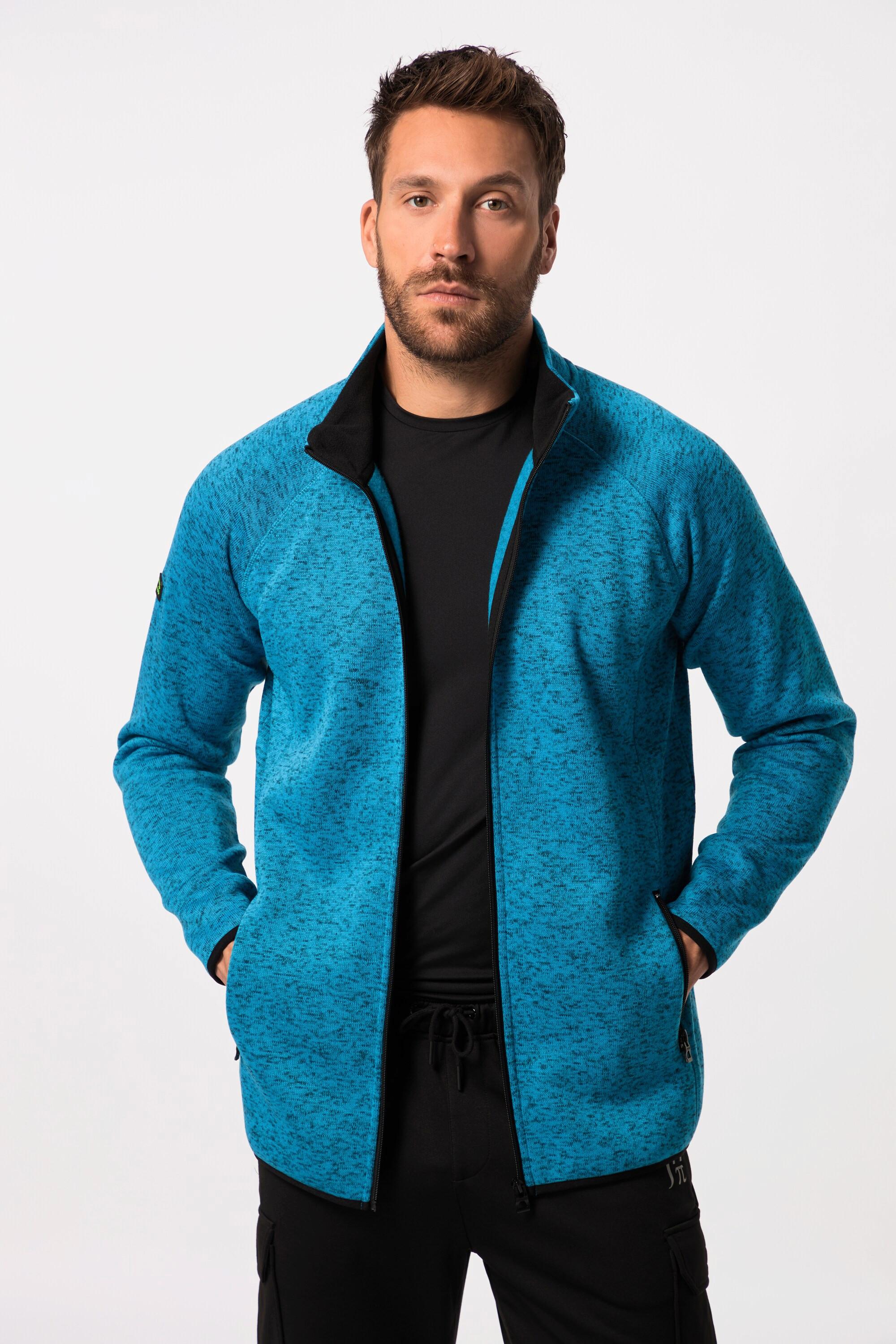 JP1880  Strickfleece-Jacke 