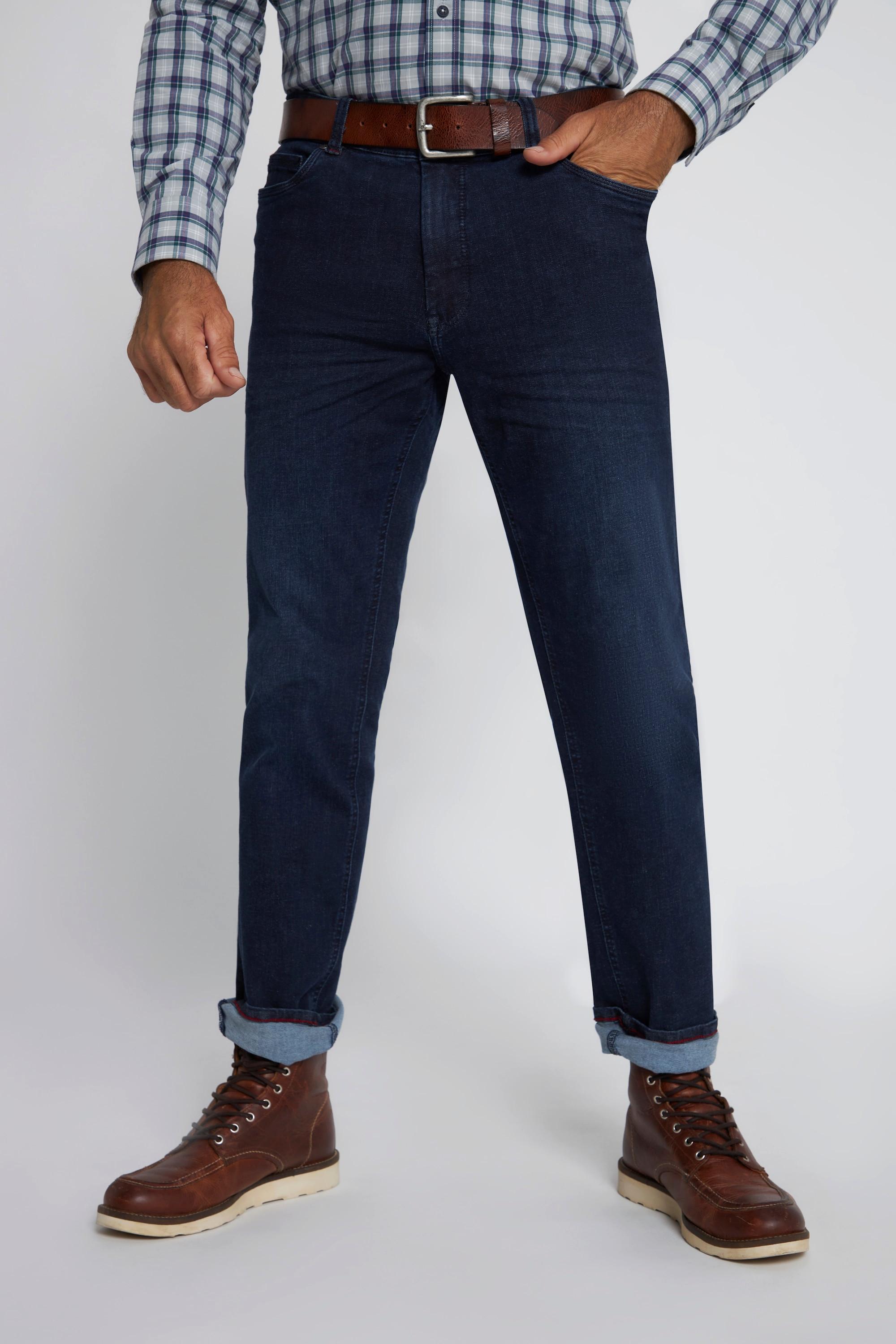 JP1880  Jeans dal taglio dritto in denim con FLEXNAMIC®, disponibili fino alla tg. 70/35 