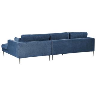 Beliani Ecksofa aus Polyester Modern FLAM  