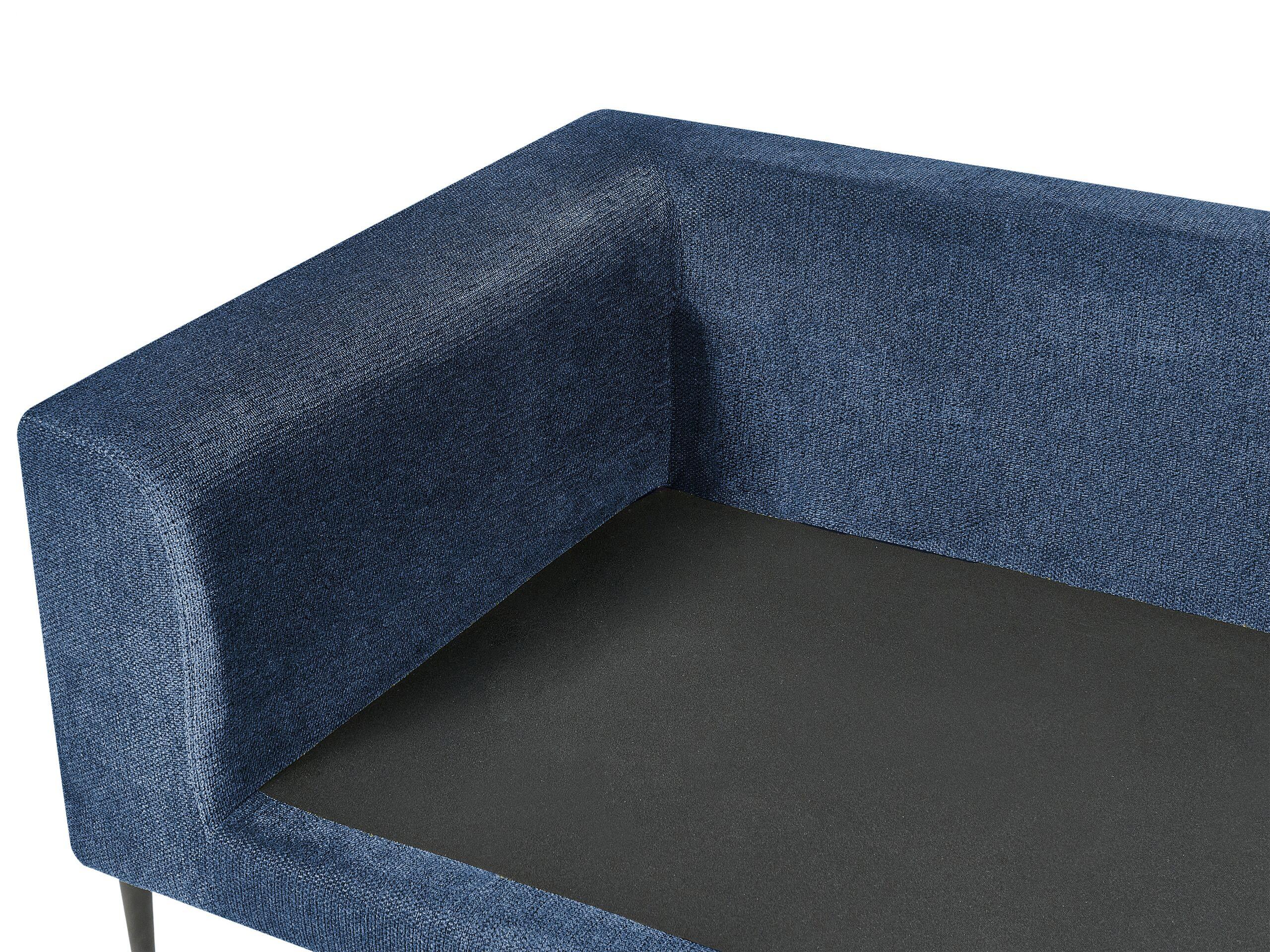 Beliani Ecksofa aus Polyester Modern FLAM  