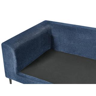 Beliani Ecksofa aus Polyester Modern FLAM  