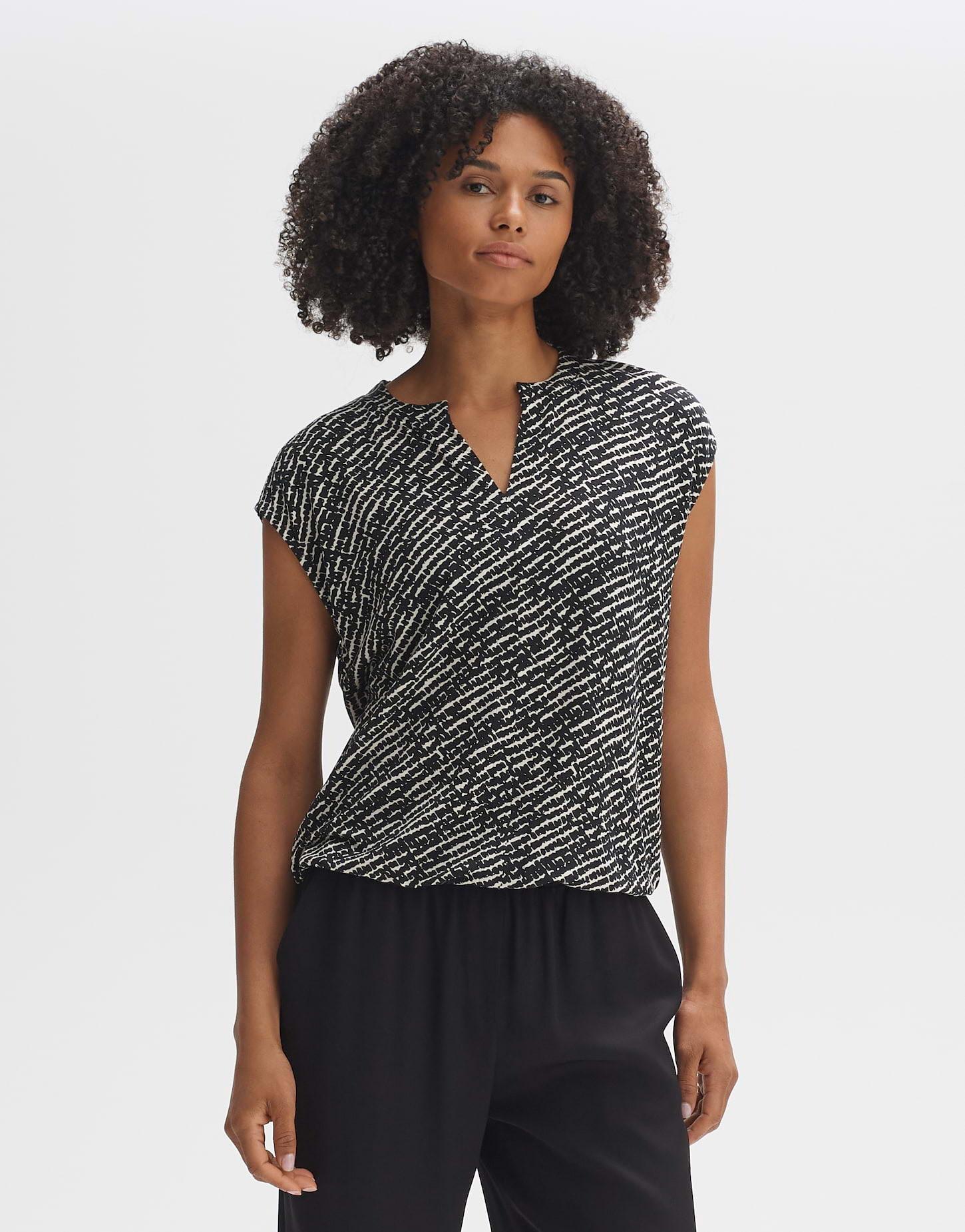 Image of Shirt Sandeo Shadow O-form Unisex Schwarz 44
