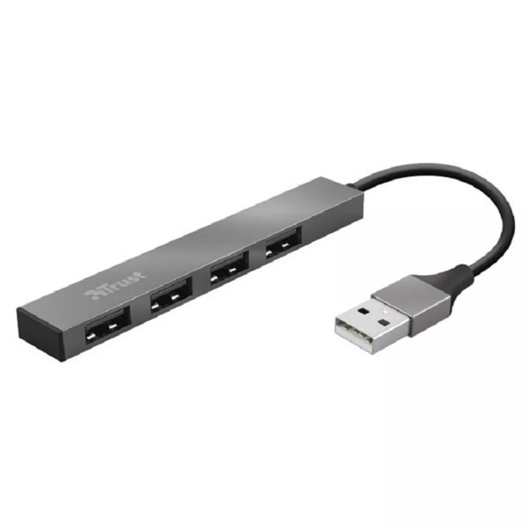 Trust Halyx USB 2.0 480 Mbit/s Aluminium