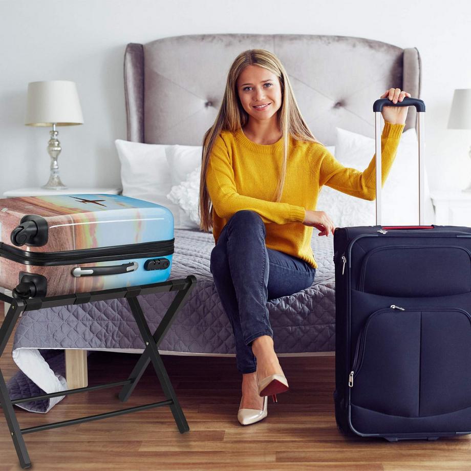 B2X  Banc à bagages en bois 