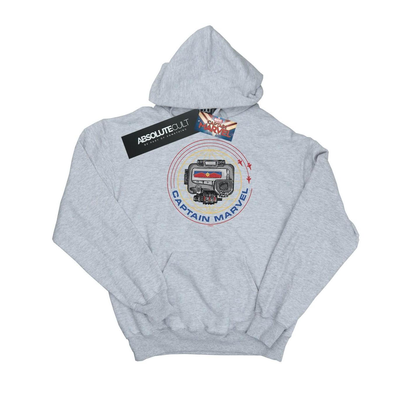 Image of Captain Pager Kapuzenpullover Mädchen Grau 128