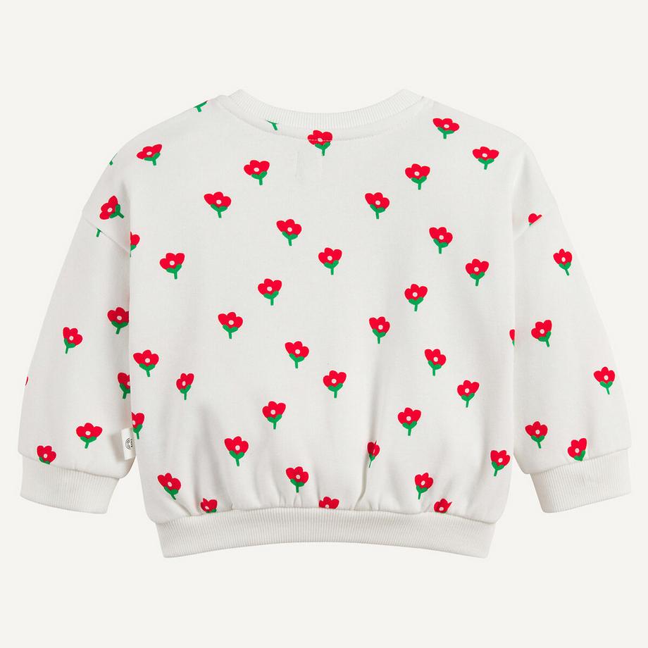 La Redoute Collections  Sweat col rond pressionné 